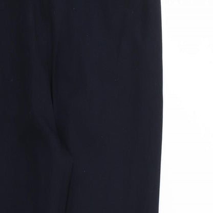 Womens UK Size 10 Marks and Spencer Regular Fit  Blue Trousers