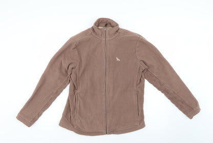 Hawkshead Womens Brown   Full Zip Jumper Size 14