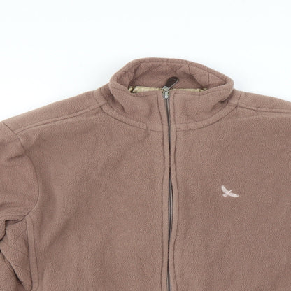 Hawkshead Womens Brown   Full Zip Jumper Size 14