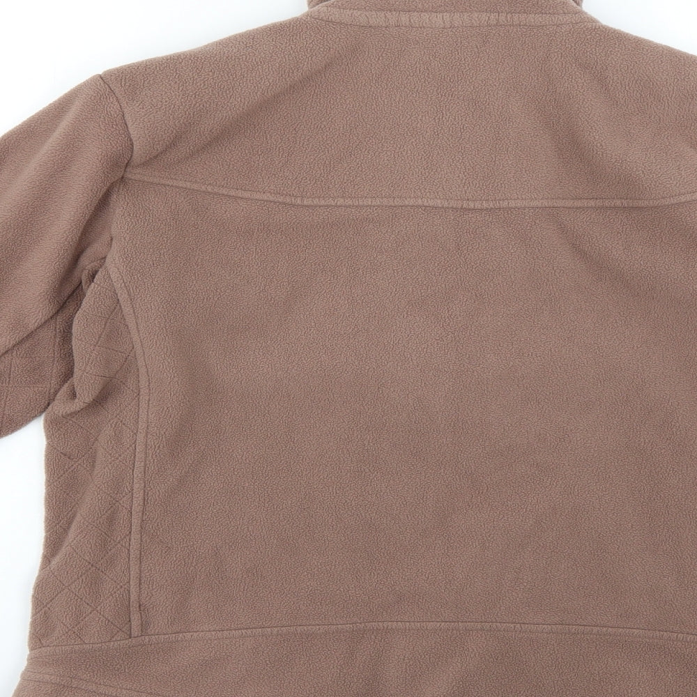 Hawkshead Womens Brown   Full Zip Jumper Size 14