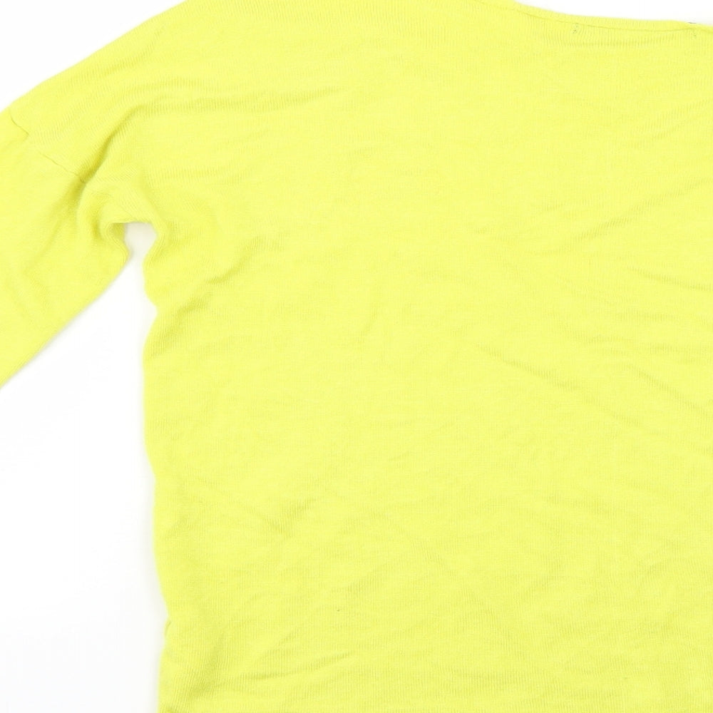 Atmosphere Womens Yellow   Pullover Jumper Size 10