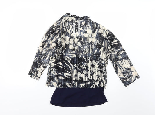 Per Una Womens Blue   Basic Blouse Size 12