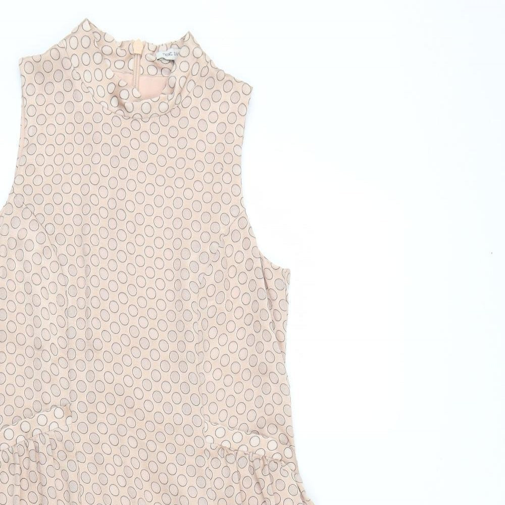 NEXT Womens Pink Striped  Fit & Flare  Size 8