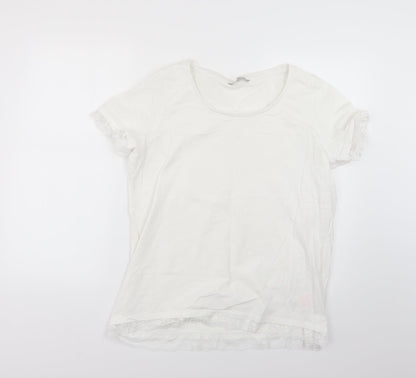 Womens UK Size 16 pebble bay White Basic Blouse