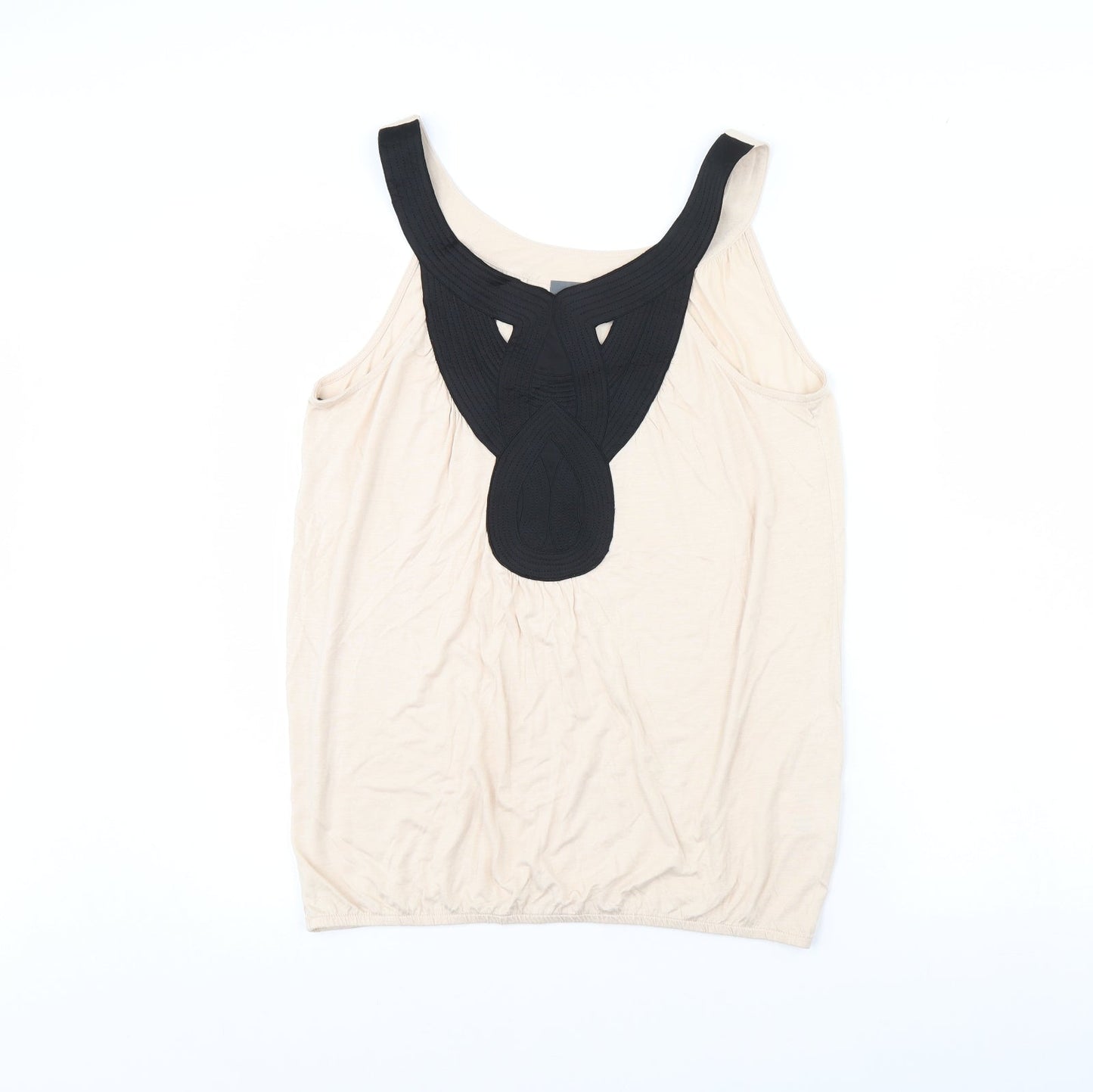 Et vous Womens Beige   Basic Tank Size 14