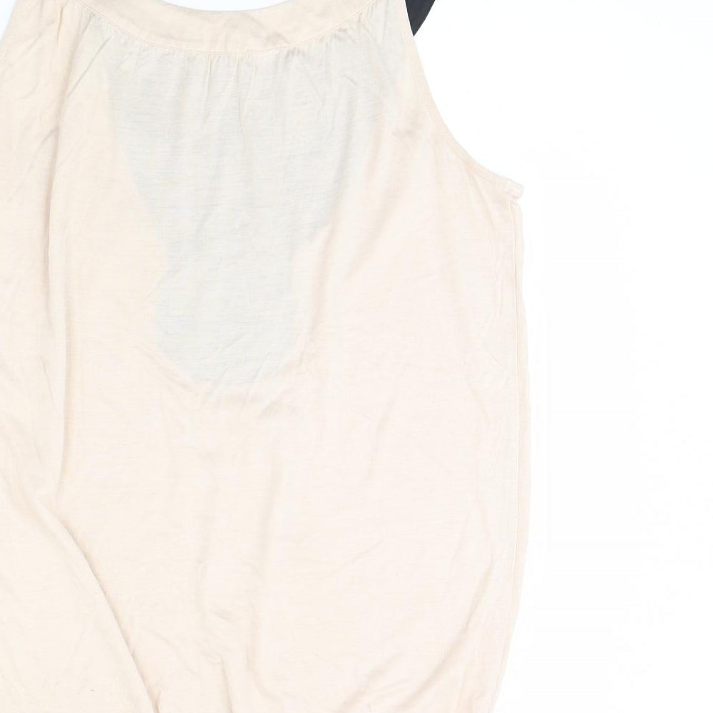 Et vous Womens Beige   Basic Tank Size 14