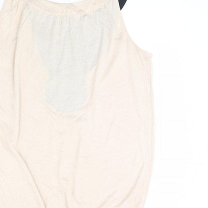 Et vous Womens Beige   Basic Tank Size 14