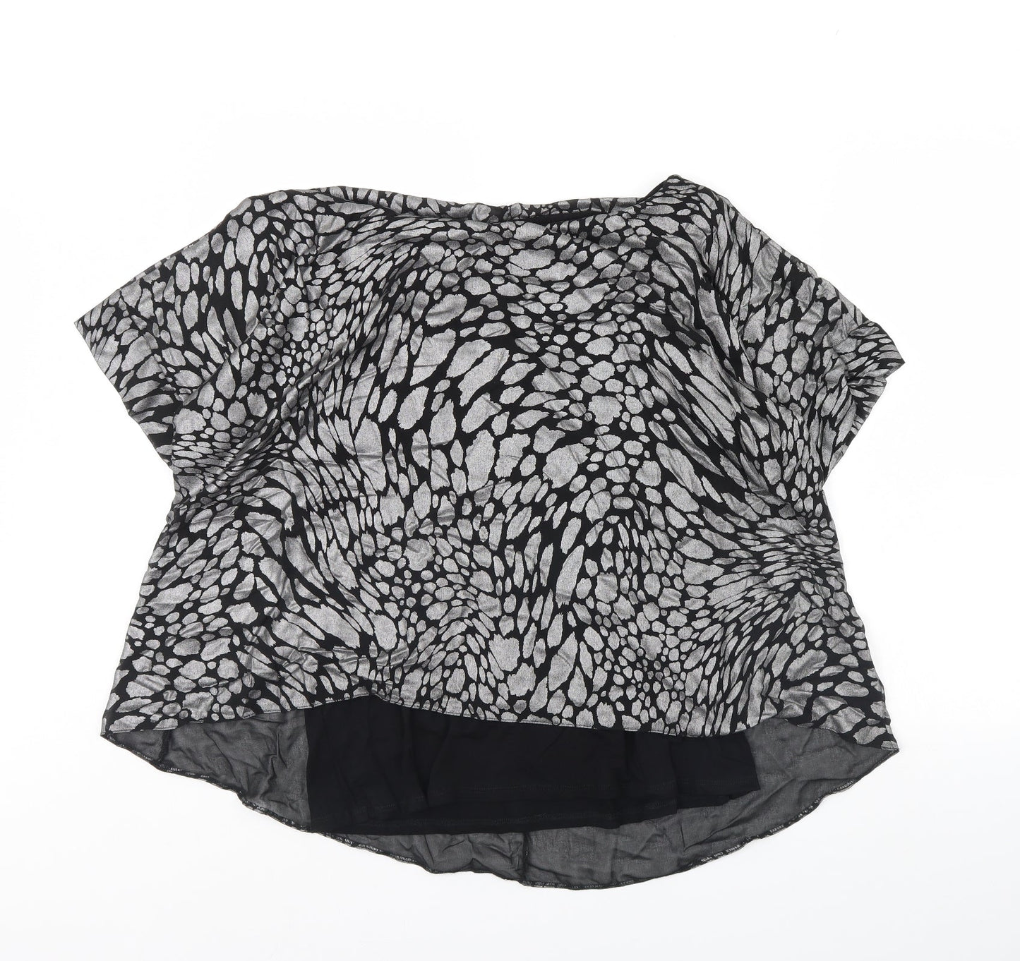 Womens UK Size 14 TU Black Basic Blouse