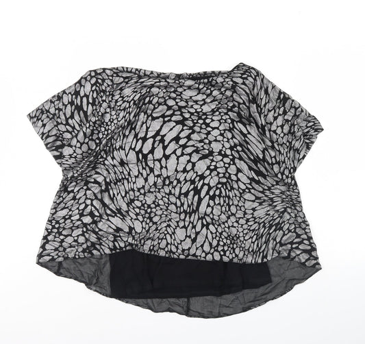 Womens UK Size 14 TU Black Basic Blouse