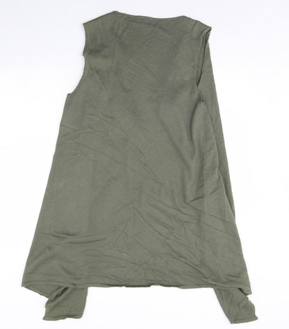 a&d Womens Green   Gilet Jacket Size M