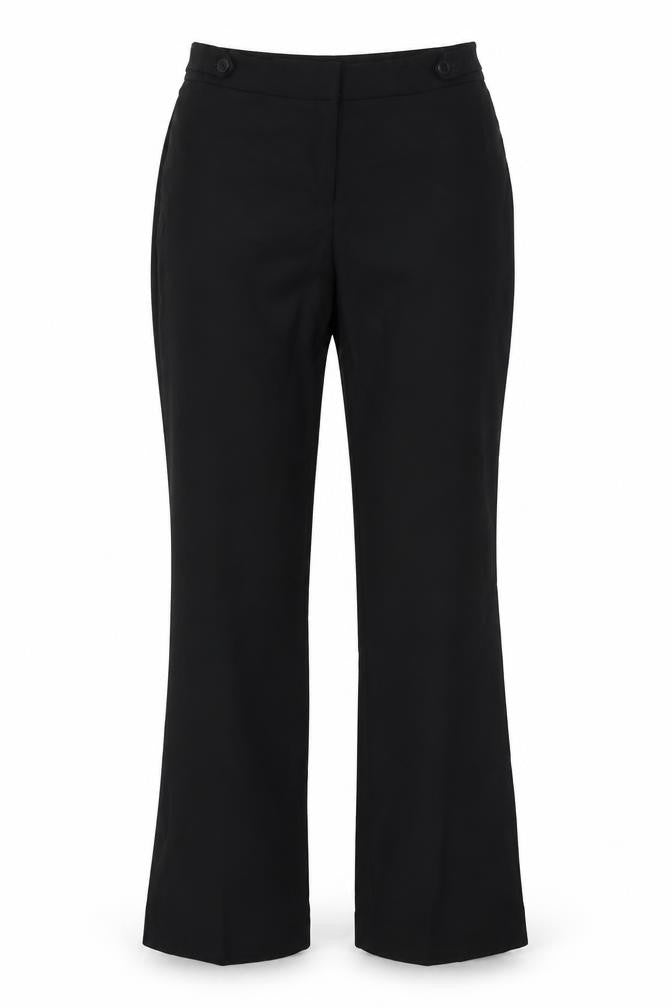 Womens UK Size 10 Autonomy Regular Fit Dress Pants Black Trousers