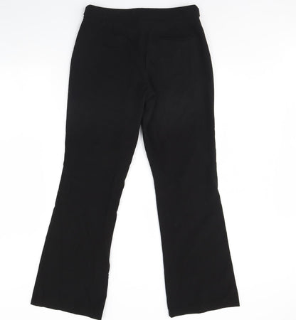 Autonomy Womens Black   Dress Pants Trousers Size 10 L29 in