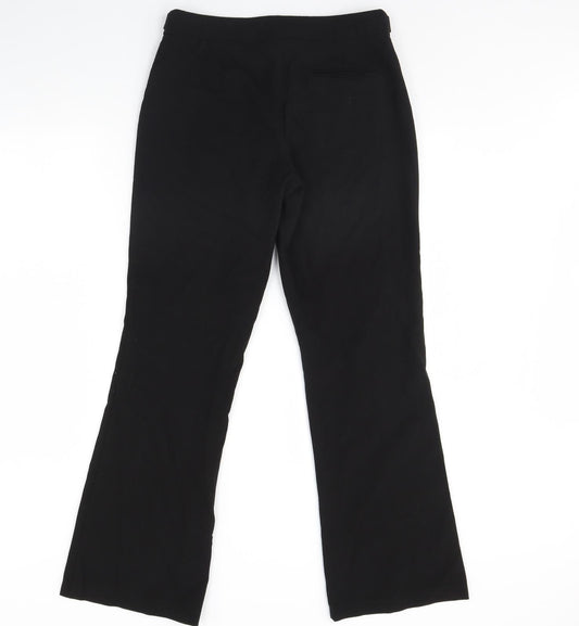 Autonomy Womens Black   Dress Pants Trousers Size 10 L29 in