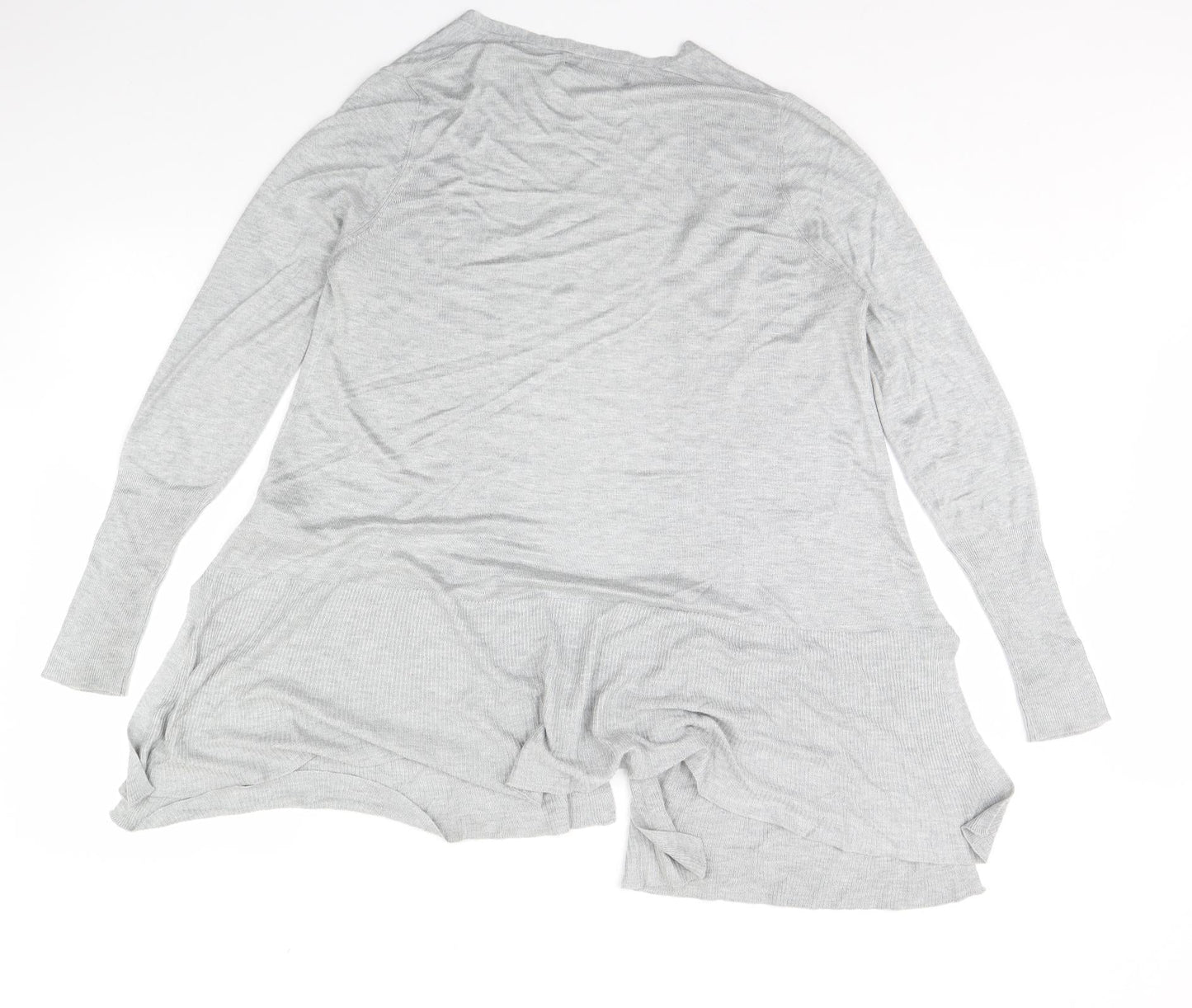 Womens UK Size M M&S Grey Cardigan Jumper