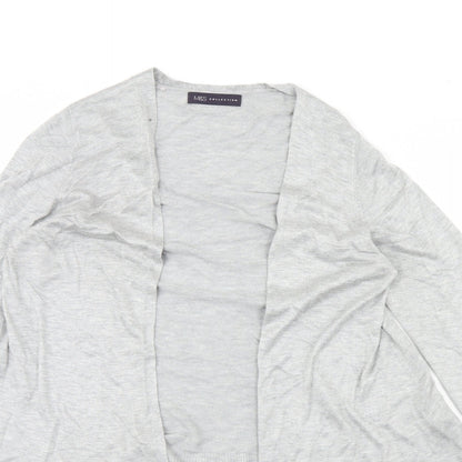 Womens UK Size M M&S Grey Cardigan Jumper