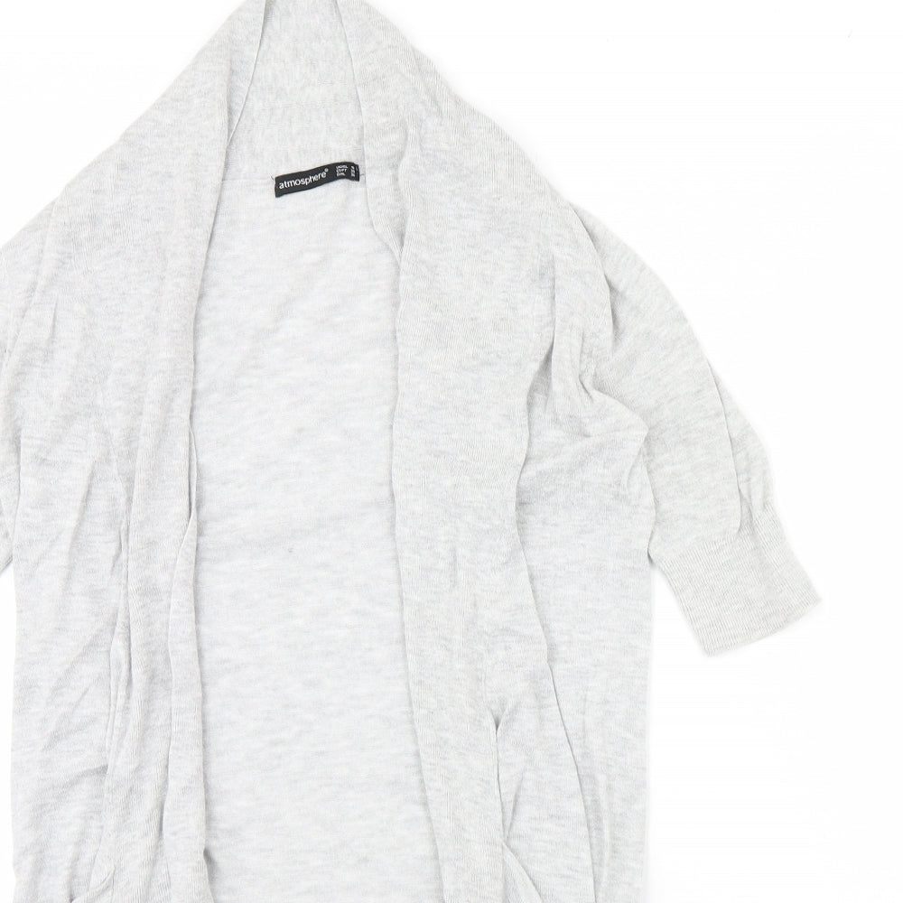 Womens UK Size 10 Atmosphere Grey Cardigan Jumper