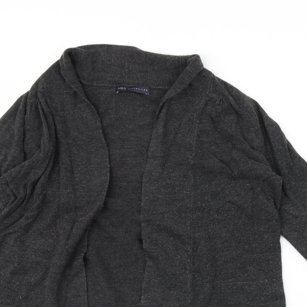 Womens UK Size 10 m&s Grey Jacket