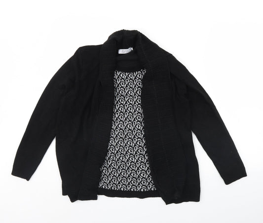 Classic Womens Black   Pullover Jumper Size L