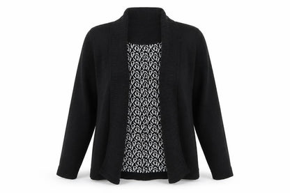 Classics Womens Black   Pullover Jumper Size L