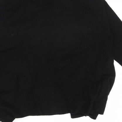 Classic Womens Black   Pullover Jumper Size L