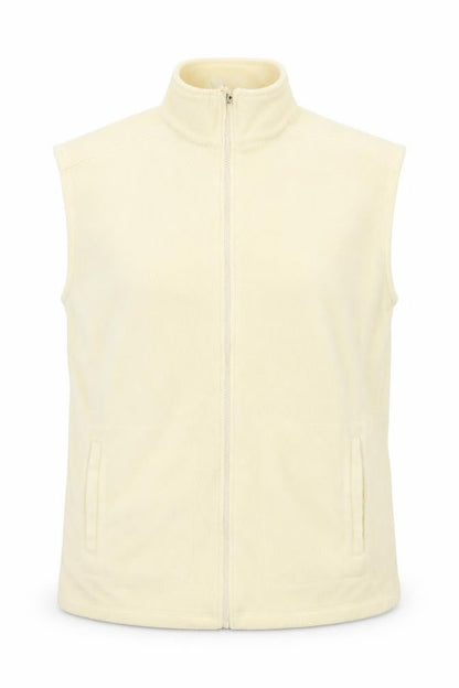 exe Womens Yellow  Fleece Gilet Jacket Size S