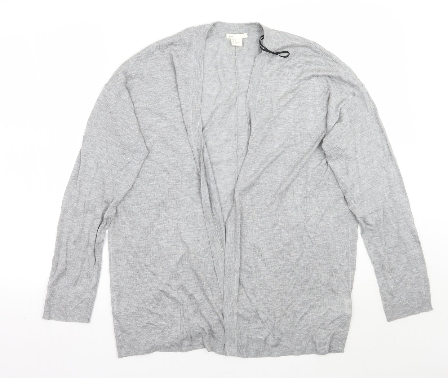 Womens UK Size S H&M Grey Cardigan Jumper