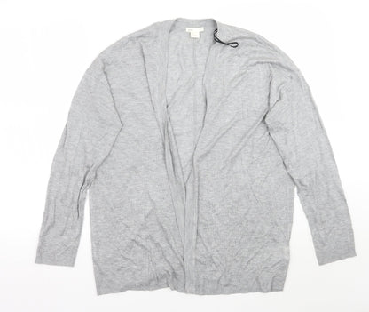 Womens UK Size S H&M Grey Cardigan Jumper