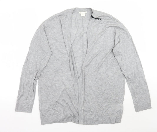 Womens UK Size S H&M Grey Cardigan Jumper
