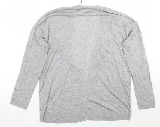 Womens UK Size S H&M Grey Cardigan Jumper