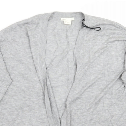 Womens UK Size S H&M Grey Cardigan Jumper