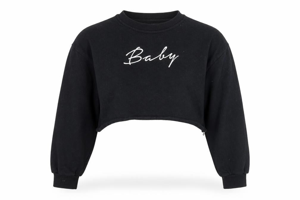 Love Womens Black   Pullover Jumper Size M
