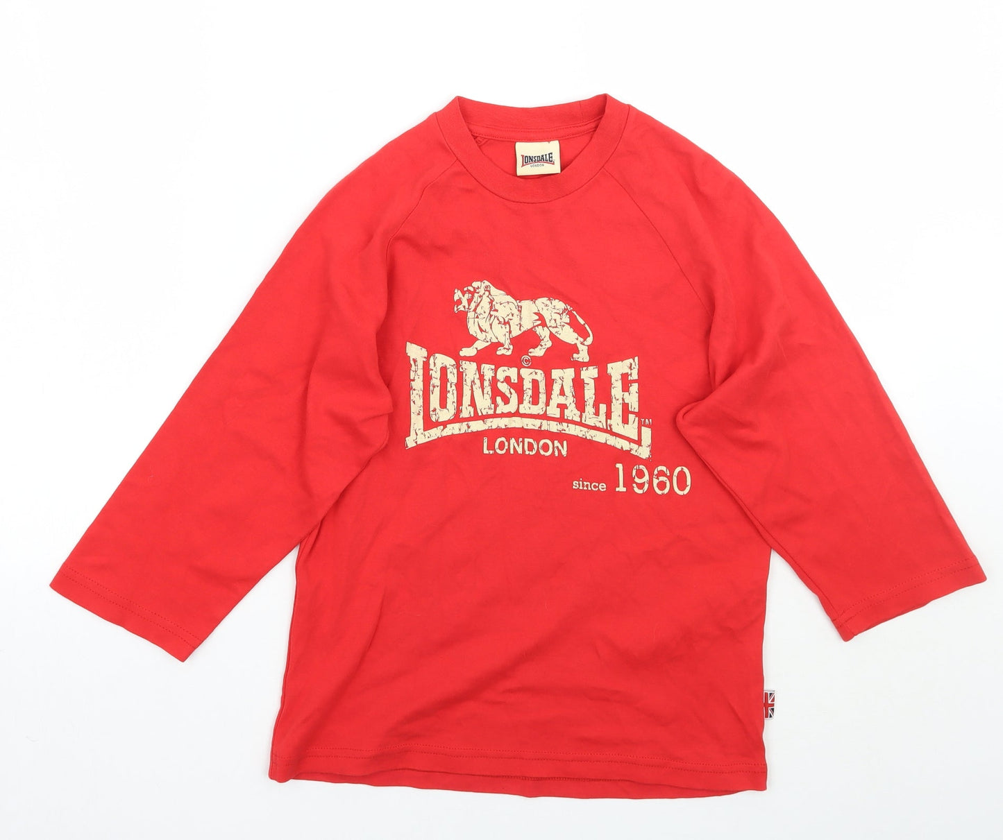 Lonsdale Womens Red   Camisole T-Shirt Size L
