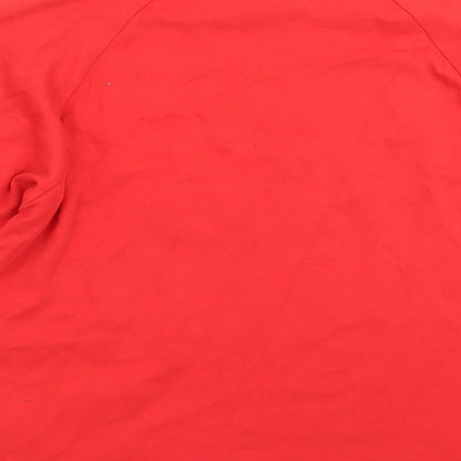 Lonsdale Womens Red   Camisole T-Shirt Size L