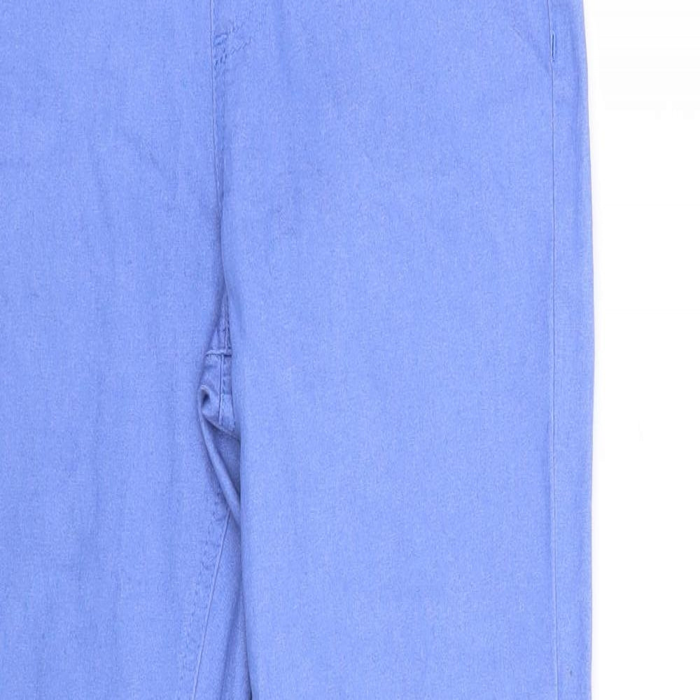 Womens UK Size 8 Marks and Spencer Regular Fit  Purple Trousers