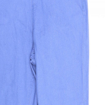Womens UK Size 8 Marks and Spencer Regular Fit  Purple Trousers