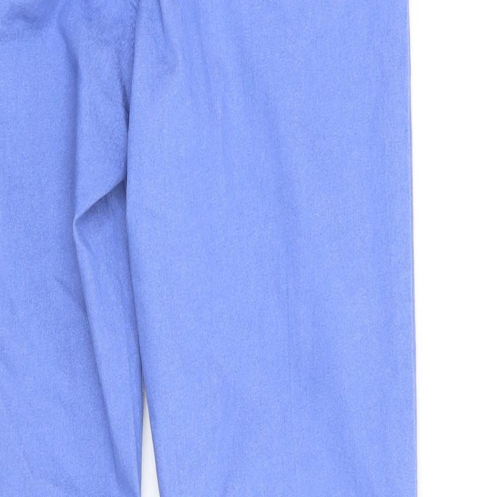 Womens UK Size 8 Marks and Spencer Regular Fit  Purple Trousers