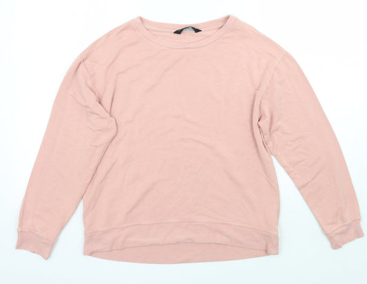 F&F Womens Pink   Pullover Jumper Size 8