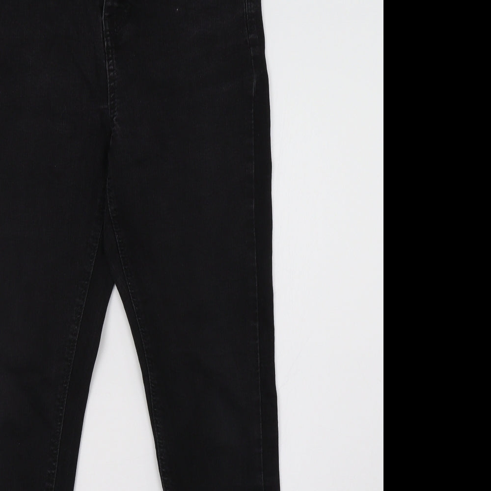 George Womens Black  Denim Skinny Jeans Size 10 L29 in