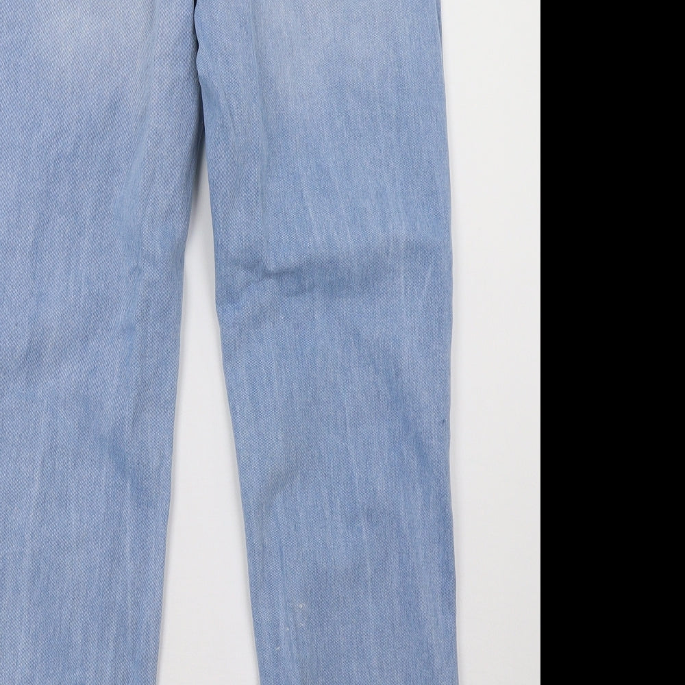 SheIn Womens Blue  Denim Mom Jeans Size S L29 in