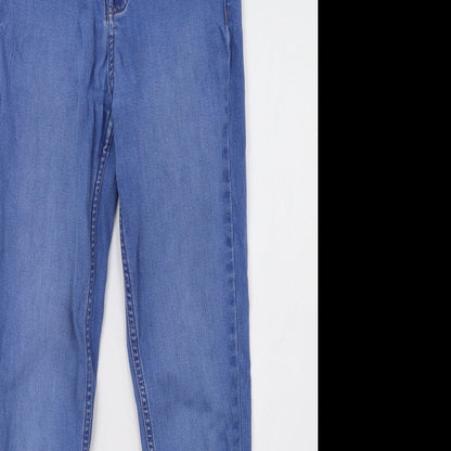 New Look Womens Blue  Denim Skinny Jeans Size 8 L29 in