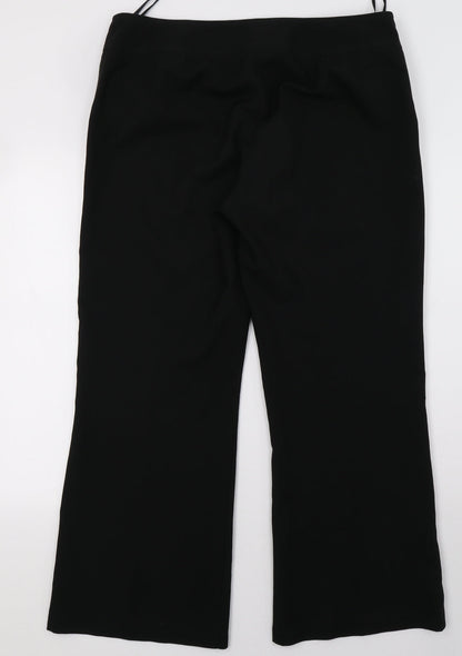 Womens UK Size 16 Dorothy Perkins Regular Fit  Black Trousers