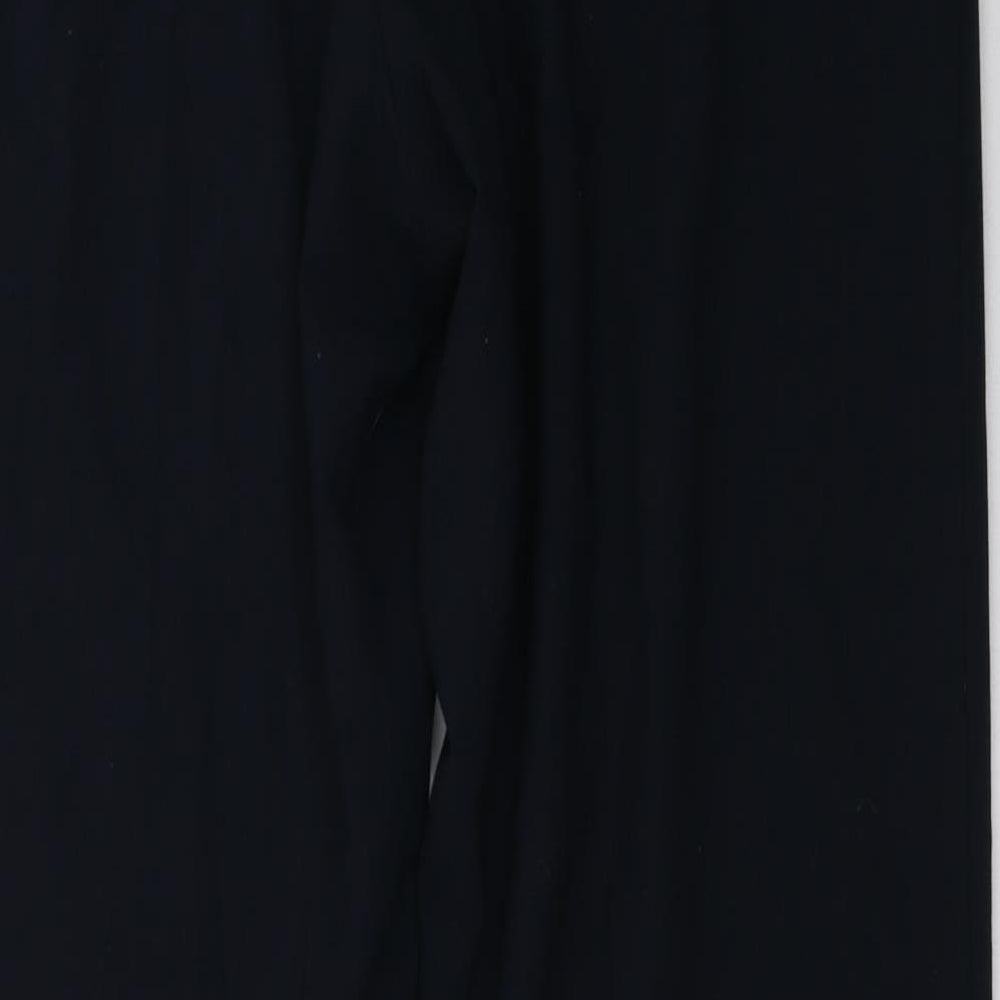 Womens UK Size 16 Marks and Spencer Regular Fit  Blue Trousers