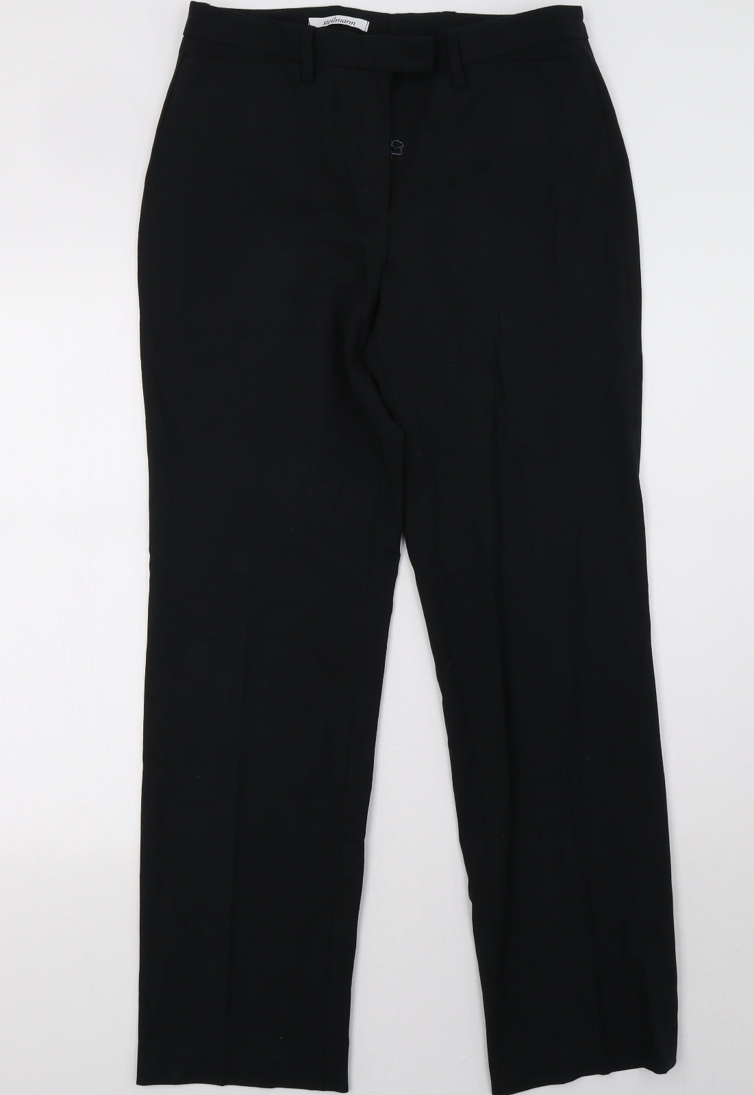 Steilmann Womens Black   Trousers  Size 14 L32 in