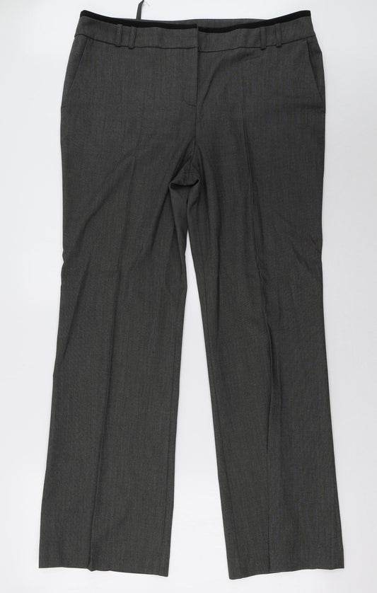 Sainsburys Womens Red   Trousers  Size 14 L33 in