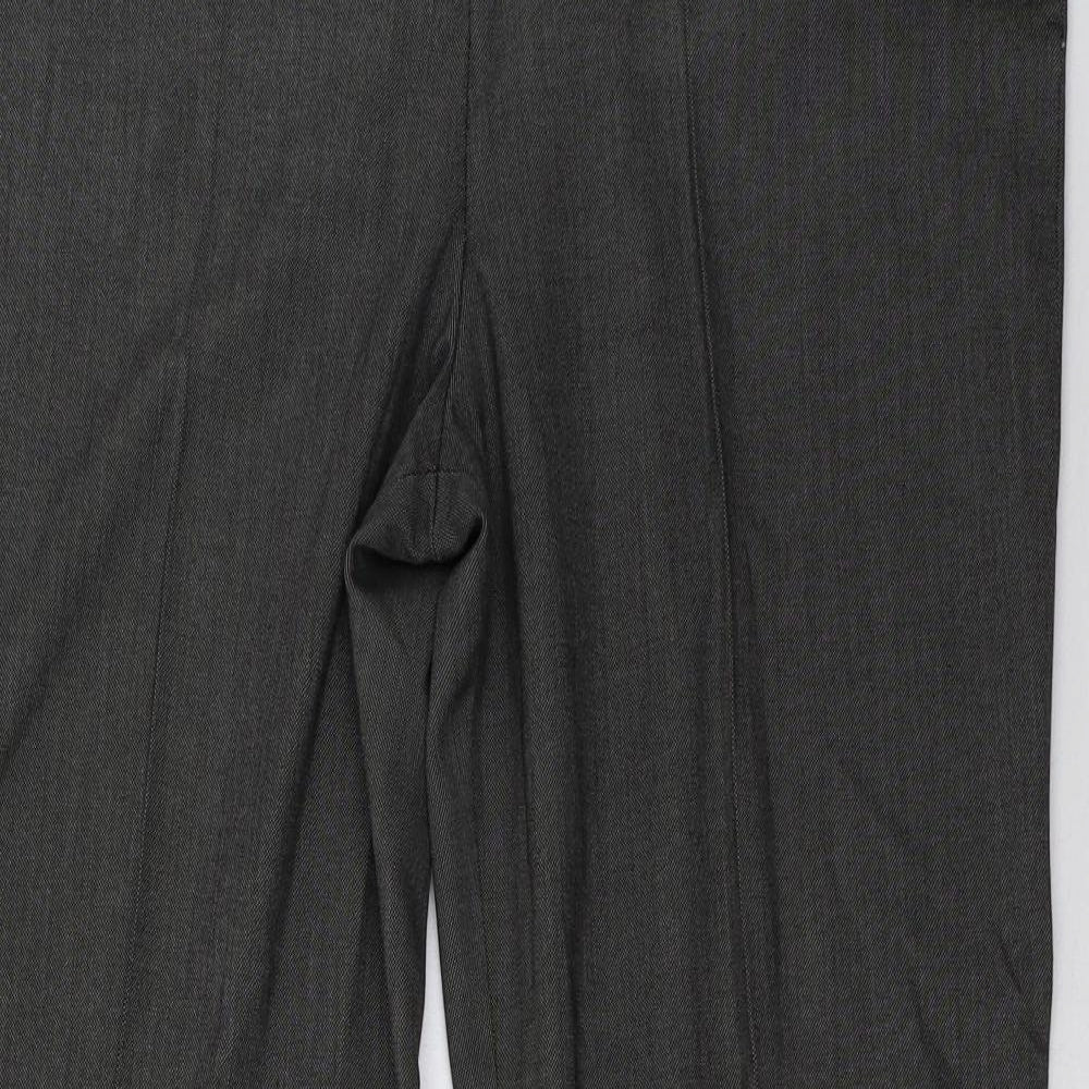 Womens UK Size 14 Sainsburys Regular Fit  Red Trousers