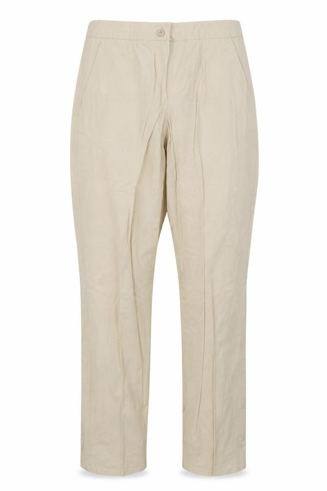 Womens UK Size 8 French Connection Regular Fit  Beige Trousers