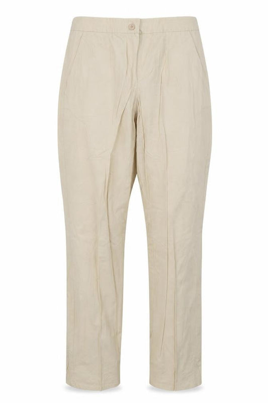 Womens UK Size 8 French Connection Regular Fit  Beige Trousers