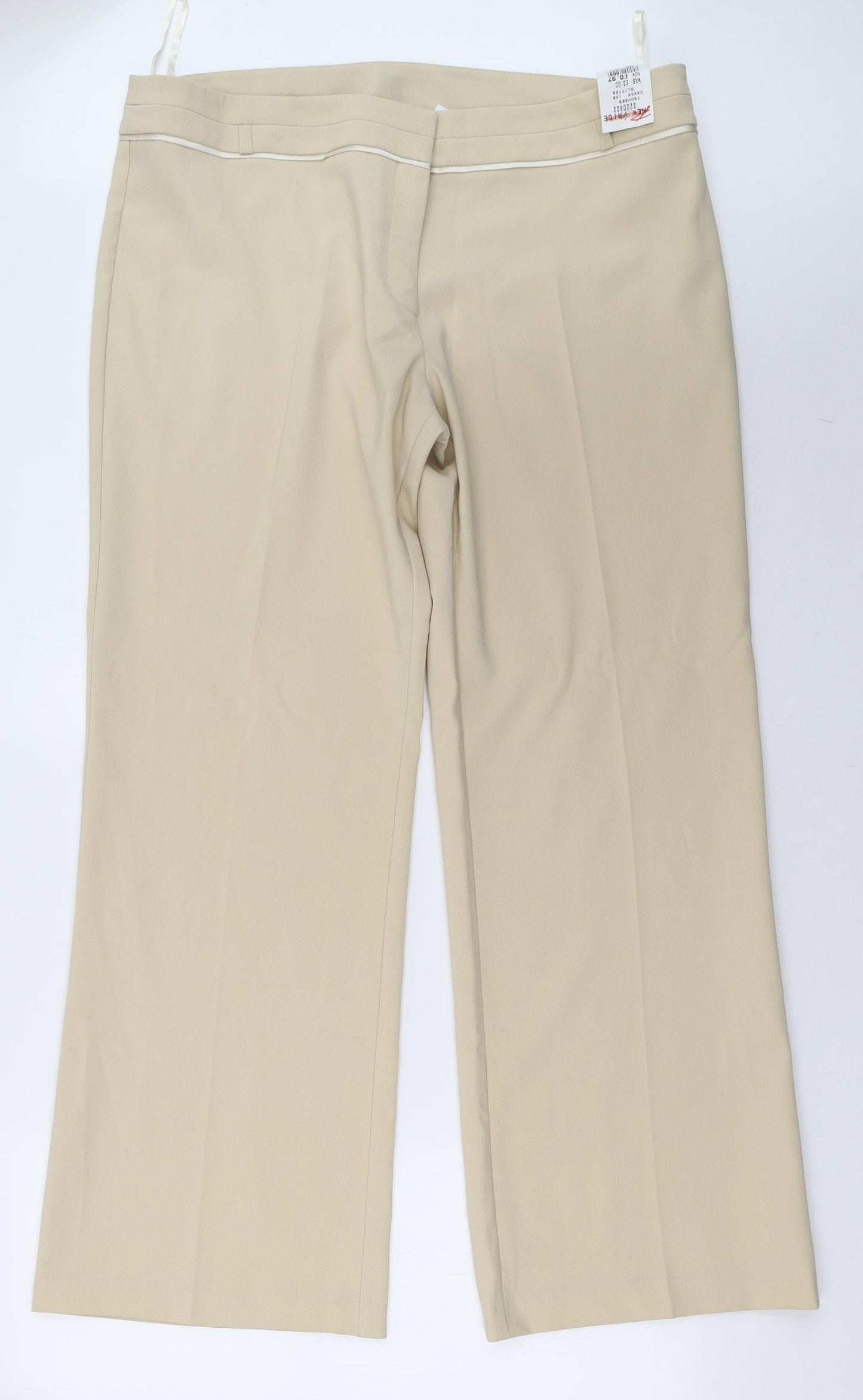 florence & fred Womens Beige   Trousers  Size 18 L32 in