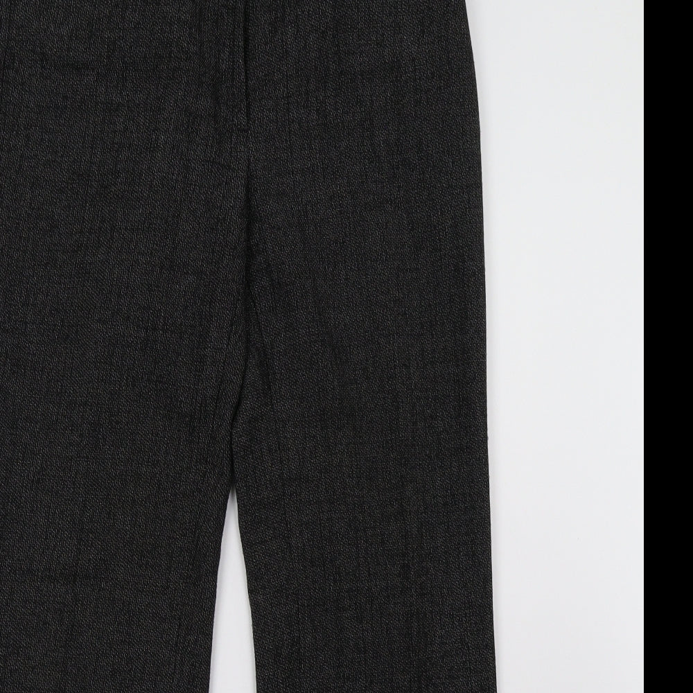 Womens UK Size 12 Dorothy Perkins Regular Fit  Black Trousers