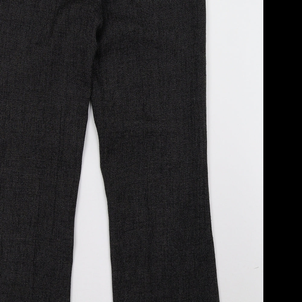 Womens UK Size 12 Dorothy Perkins Regular Fit  Black Trousers